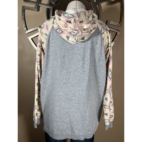 Neff Native Print Hoodie Women Large - Picture 4 of 5